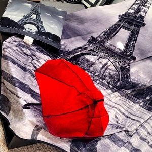 Blanket Pillow Set. Paris